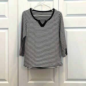 Cute striped knit top